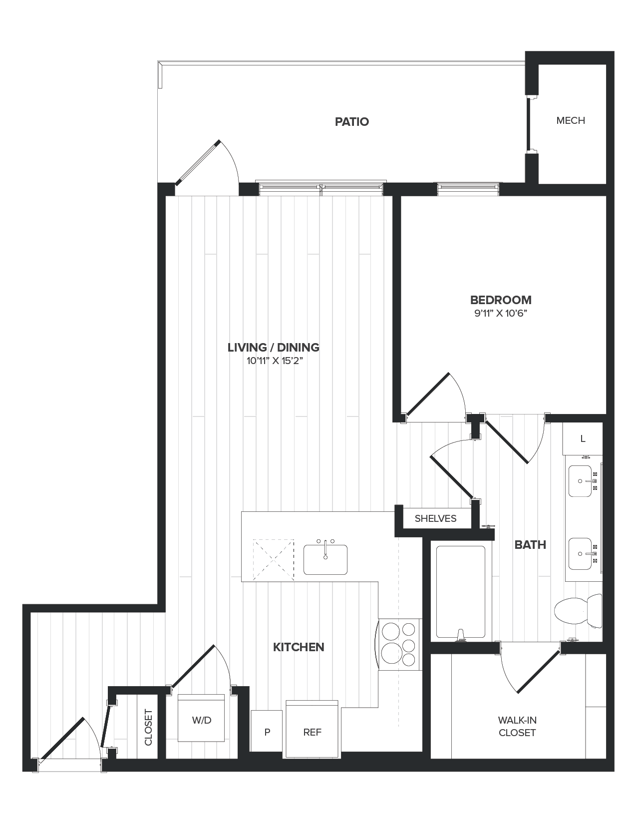 A2 floor plan